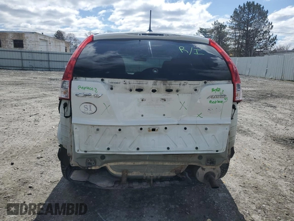 2013 Honda CR-V EX-L z VIN 5J6RM4H70DL072075, wystawiony jako Copart lot #52069245 z przebiegiem 182 547 mil mil oraz Szkody całkowita. Historia ofert i sprzedaży dostępna na DreamBid. Obrazek 6.