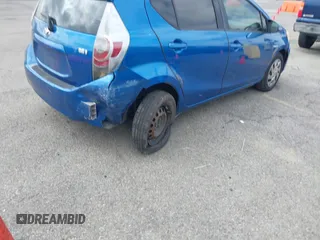 2012 Toyota Prius One with VIN JTDKDTB39C1527314, listed as a IAAI auction lot 41888276 with Not Provided miles. Bid and sale history available at carsss.com. Image 4.