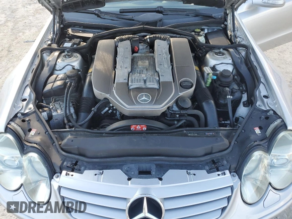 2004 Mercedes-Benz SL 55/63 AMG with VIN WDBSK74FX4F069435, listed as a Copart auction lot 73716494 with Not provided miles and Salvage title. Bid and sale history available at DreamBid. Image 11.