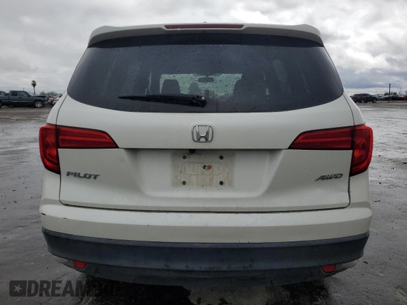 2017 Honda Pilot EX with VIN 5FNYF6H34HB042249, listed as a Copart auction lot 49176455 with 127,698 mi miles and Salvage Title. Bid and sale history available at DreamBid. Image 6.