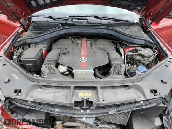 2019 Mercedes-Benz GLE 43 AMG with VIN 4JGED6EB3KA138664, listed as a Copart auction lot 54328605 with 79,812 mi miles and Salvage title. Bid and sale history available at DreamBid. Image 12.