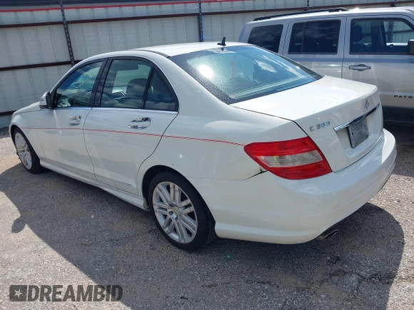 2008 Mercedes-Benz C 300 Sport with VIN WDDGF54X28F155326, listed as a IAAI auction lot 42584387 with 263,424 mi miles and . Bid and sale history available at DreamBid. Image 3.