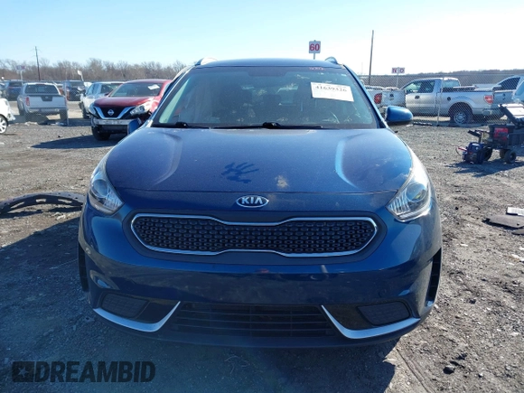 2017 Kia Niro LX with VIN KNDCB3LC7H5057440, listed as a IAAI auction lot 41639326 with 83,481 mi miles. Bid and sale history available at carsss.com. Image 12.