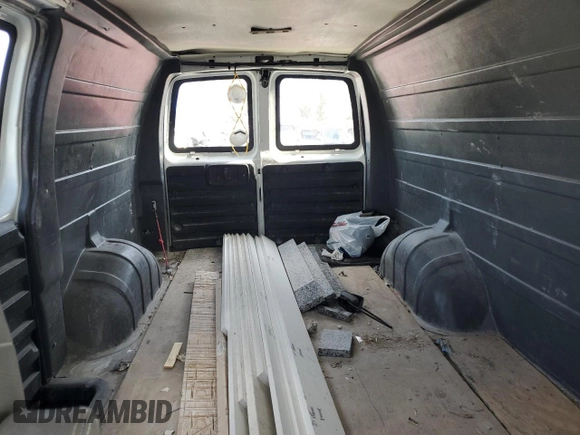 2017 Chevrolet Express Cargo with VIN 1GCWGAFF4H1352771, listed as a Copart auction lot 54472305 with 106,950 mi miles and Salvage title. Bid and sale history available at DreamBid. Image 10.