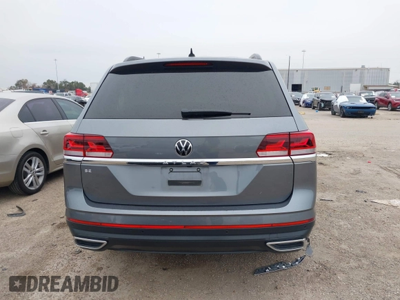 2023 Volkswagen Atlas SE with VIN 1V2WP2CA7PC549921, listed as a IAAI auction lot 41254273 with 87,540 mi miles and . Bid and sale history available at DreamBid. Image 17.