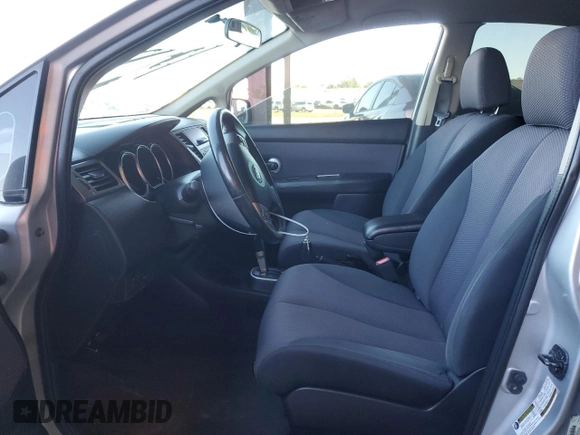 2008 Nissan Versa 1.8 S with VIN 3N1BC13E28L372714, listed as a Copart auction lot 44194925 with 93,110 mi miles and Salvage Title. Bid and sale history available at carsss.com. Image 7.