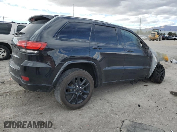 2018 Jeep Grand Cherokee Altitude with VIN 1C4RJEAG4JC192956, listed as a Copart auction lot 48311615 with Not provided miles and Salvage title. Bid and sale history available at DreamBid. Image 3.