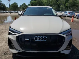 2021 Audi e-tron Sportback Premium Plus with VIN WA12AAGE3MB013620, listed as a Copart auction lot 53856925 with 37,232 mi miles and Salvage title. Bid and sale history available at DreamBid. Image 5.
