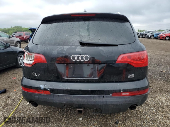 2009 Audi Q7 with VIN WA1AY74L69D028427, listed as a Copart auction lot 57304545 with 145,302 mi miles and Salvage title. Bid and sale history available at DreamBid. Image 6.