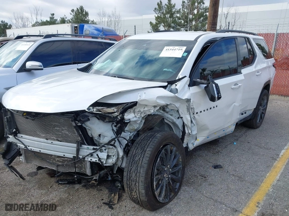 2022 Chevrolet Traverse RS with VIN 1GNERJKW2NJ185731, listed as a IAAI auction lot 41544719 with 1 mi miles. Bid and sale history available at carsss.com. Image 23.