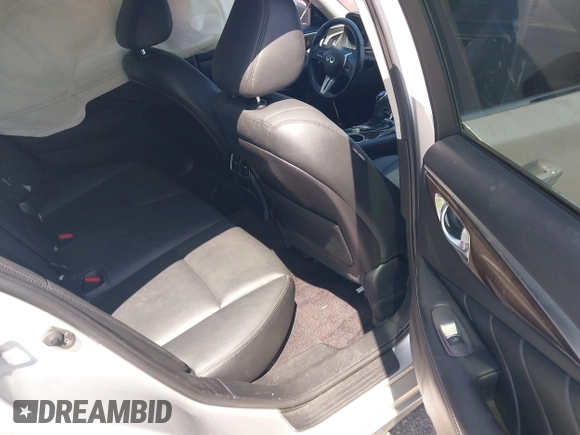 2018 Infiniti Q50 3.0t Luxe with VIN JN1EV7AR6JM441920, listed as a IAAI auction lot 41978441 with 126,455 mi miles. Bid and sale history available at carsss.com. Image 8.