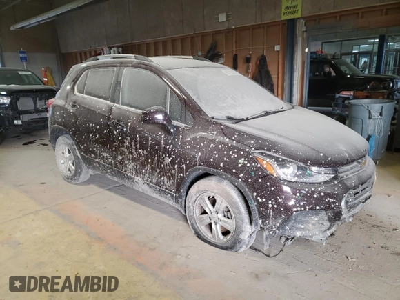 2021 Chevrolet Trax LT with VIN KL7CJLSBXMB330388, listed as a Copart auction lot 88713025 with 51,079 mi miles and Non repairable. Bid and sale history available at DreamBid. Image 4.