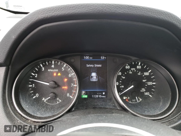 2018 Nissan Rogue SV with VIN KNMAT2MV1JP559403, listed as a Copart auction lot 51734005 with 112,810 mi miles and Salvage Title. Bid and sale history available at carsss.com. Image 9.