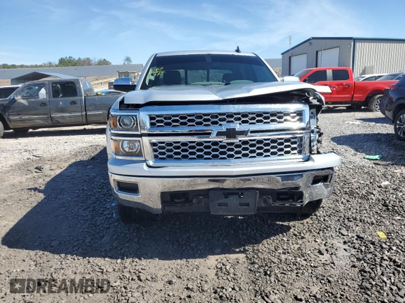 2015 Chevrolet Silverado 1500 LTZ with VIN 3GCUKSEC0FG115566, listed as a Copart auction lot 45462625 with 217,585 mi miles and Salvage Title. Bid and sale history available at carsss.com. Image 5.