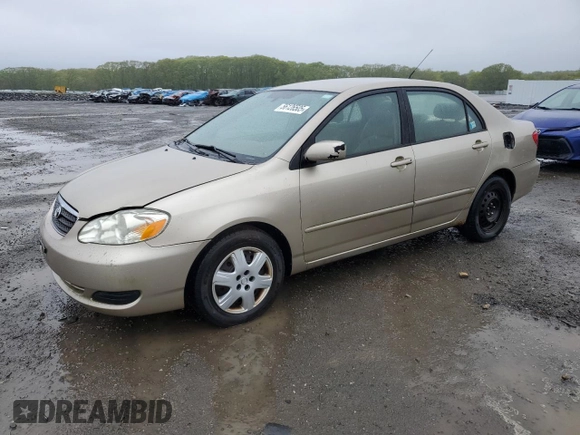 2008 Toyota Corolla CE with VIN 1NXBR32E98Z960779, listed as a Copart auction lot 56126505 with 205,846 mi miles and Clean Title. Bid and sale history available at DreamBid. Image 1.