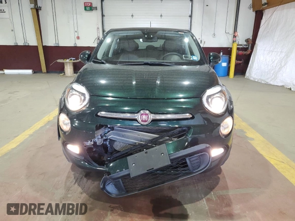 2016 FIAT 500X Lounge z VIN ZFBCFYDT6GP500506, wystawiony jako Copart lot #57641575 z przebiegiem 55 274 mil mil oraz Szkody całkowita. Historia ofert i sprzedaży dostępna na DreamBid. Obrazek 5.