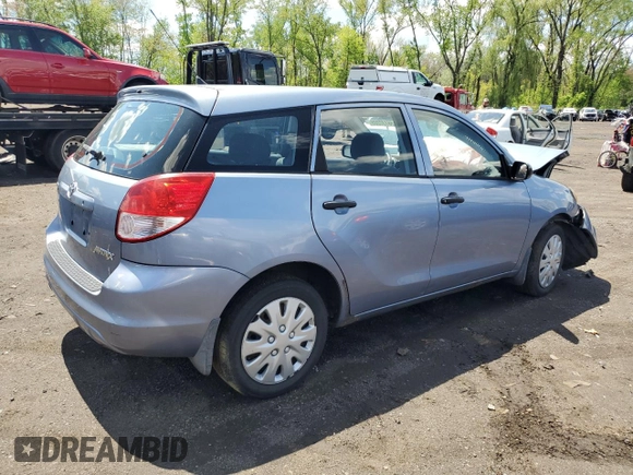 2003 Toyota Matrix Std with VIN 2T1KR32E03C059570, listed as a Copart auction lot 56137205 with Not Provided miles and Salvage Title. Bid and sale history available at DreamBid. Image 3.