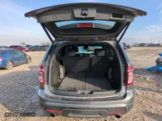 2014 Ford Explorer XLT with VIN 1FM5K7D97EGA33007, listed as a Copart auction lot 82431224 with 131,083 mi miles and Salvage Title. Bid and sale history available at carsss.com. Image 6.