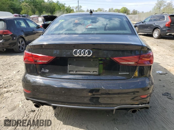 2020 Audi A3 Sedan S line Premium with VIN WAUBEGFF3LA103746, listed as a Copart auction lot 53294934 with 41,343 mi miles and Salvage Title. Bid and sale history available at carsss.com. Image 6.