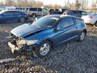 2012 Honda CR-Z with VIN JHMZF1D41CS001867, listed as a Copart auction lot 48351935 with 191,610 mi miles and Salvage Title. Bid and sale history available at carsss.com. Image 1.
