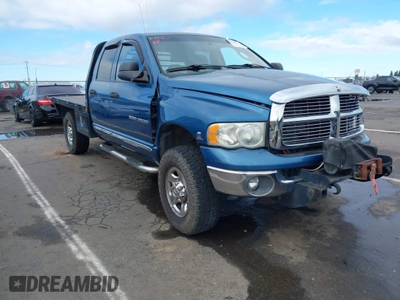 2004 Dodge 2500 SLT with VIN 3D7KU28C94G226441, listed as a IAAI auction lot 41562693 with 187,865 mi miles and . Bid and sale history available at DreamBid. Image 1.