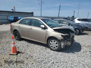 2010 Toyota Corolla with VIN 1NXBU4EEXAZ324233, listed as a Copart auction lot 53998685 with 0 mi miles and Salvage Title. Bid and sale history available at carsss.com. Image 4.