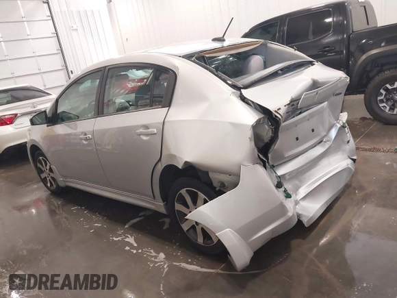 2012 Nissan Sentra S with VIN 3N1AB6AP1CL621898, listed as a IAAI auction lot 42378952 with 123,379 mi miles and . Bid and sale history available at DreamBid. Image 15.