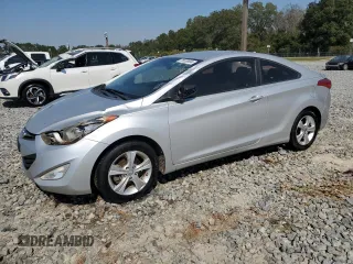 2013 Hyundai Elantra Coupe GS PZEV with VIN KMHDH6AE8DU019686, listed as a Copart auction lot 75538904 with 141,912 mi miles and Salvage Title. Bid and sale history available at carsss.com. Image 1.