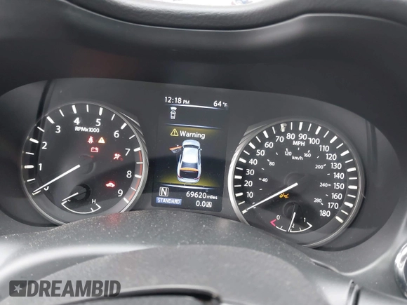 2020 Infiniti Q50 Luxe z VIN JN1EV7AR3LM254332, wystawiony jako IAAI lot #42209600 z przebiegiem 69 620 mil mil oraz . Historia ofert i sprzedaży dostępna na DreamBid. Obrazek 7.