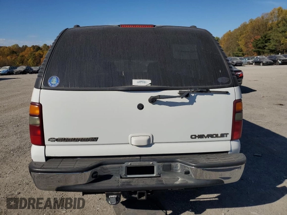 2002 Chevrolet Suburban LT with VIN 1GNFK16Z32J210449, listed as a Copart auction lot 77373774 with 0 mi miles and Salvage Title. Bid and sale history available at carsss.com. Image 6.
