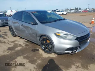 2015 Dodge Dart SXT with VIN 1C3CDFBB5FD407191, listed as a IAAI auction lot 41819011 with 168,567 mi miles and . Bid and sale history available at DreamBid. Image 1.