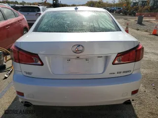 2011 Lexus IS 250 with VIN JTHCF5C21B5050626, listed as a Copart auction lot 77094024 with 137,646 mi miles and Salvage Title. Bid and sale history available at carsss.com. Image 6.
