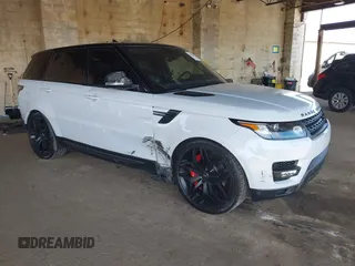 2016 Land Rover Range Rover Sport Dynamic with VIN SALWR2EF2GA568918, listed as a IAAI auction lot 42038221 with 115,436 mi miles and . Bid and sale history available at DreamBid. Image 1.