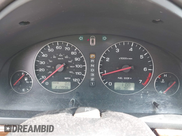 2003 Subaru Legacy Outback Limited with VIN 4S3BH686337655990, listed as a IAAI auction lot 42501539 with 217,996 mi miles and . Bid and sale history available at DreamBid. Image 7.