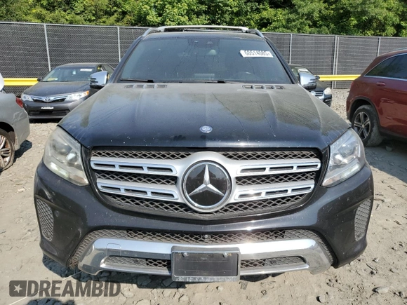 2017 Mercedes-Benz GLS 450 with VIN 4JGDF6EE2HA827538, listed as a Copart auction lot 60514085 with 138,821 mi miles and Clean title. Bid and sale history available at DreamBid. Image 5.