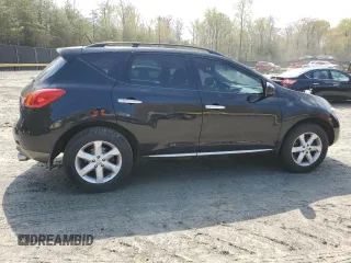 2009 Nissan Murano S with VIN JN8AZ18U59W031086, listed as a Copart auction lot 52848785 with 167,942 mi miles and Salvage Title. Bid and sale history available at carsss.com. Image 3.