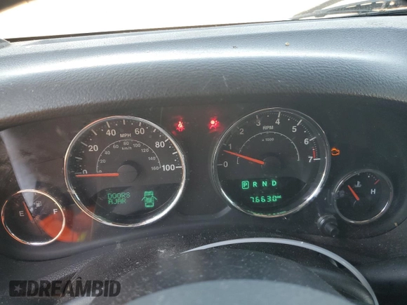 2018 Jeep Wrangler JK Unlimited Altitude with VIN 1C4BJWEG5JL820816, listed as a Copart auction lot 71212614 with 76,630 mi miles and Salvage Title. Bid and sale history available at carsss.com. Image 9.