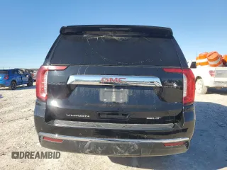 2022 GMC Yukon SLT with VIN 1GKS2BKT3NR250247, listed as a Copart auction lot 86438204 with 65,862 mi miles and Salvage Title. Bid and sale history available at carsss.com. Image 6.