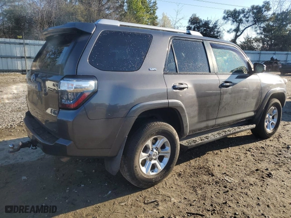 2016 Toyota 4Runner Limited with VIN JTEBU5JR8G5396307, listed as a Copart auction lot 50541635 with 159,437 mi miles and Salvage Title. Bid and sale history available at carsss.com. Image 3.