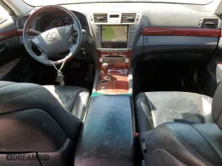 2012 Lexus LS 460 with VIN JTHBL5EF5C5110221, listed as a Copart auction lot 49319295 with 107,441 mi miles and Salvage Title. Bid and sale history available at carsss.com. Image 8.
