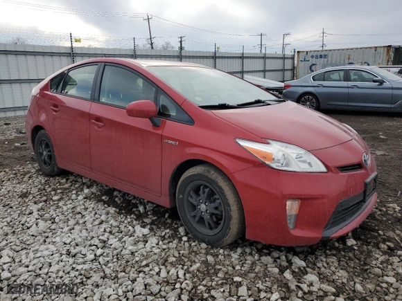 2014 Toyota Prius Four with VIN JTDKN3DU5E1768518, listed as a Copart auction lot 47026835 with 92,857 mi miles and Salvage Title. Bid and sale history available at carsss.com. Image 4.