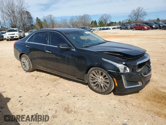 2014 Cadillac CTS Luxury RWD with VIN 1G6AR5SX4E0196780, listed as a Copart auction lot 47454185 with 84,265 mi miles and Salvage Title. Bid and sale history available at carsss.com. Image 4.