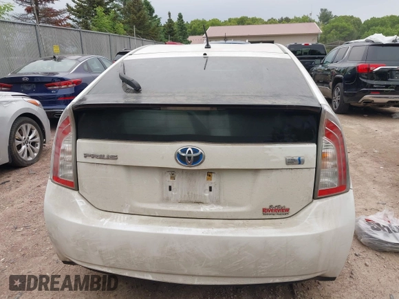 2013 Toyota Prius One z VIN JTDKN3DU3D5591734, wystawiony jako IAAI lot #42381581 z przebiegiem 202 128 mil mil oraz . Historia ofert i sprzedaży dostępna na DreamBid. Obrazek 15.