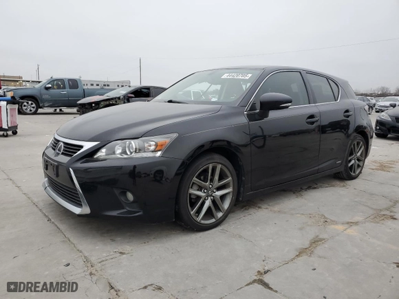 2016 Lexus CT 200h Hybrid with VIN JTHKD5BH2G2266937, listed as a Copart auction lot 44420705 with 101,278 mi miles and Salvage Title. Bid and sale history available at carsss.com. Image 1.