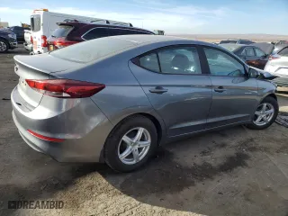 2018 Hyundai Elantra SE with VIN KMHD74LFXJU665594, listed as a Copart auction lot 86861624 with 0 mi miles and Salvage Title. Bid and sale history available at carsss.com. Image 3.