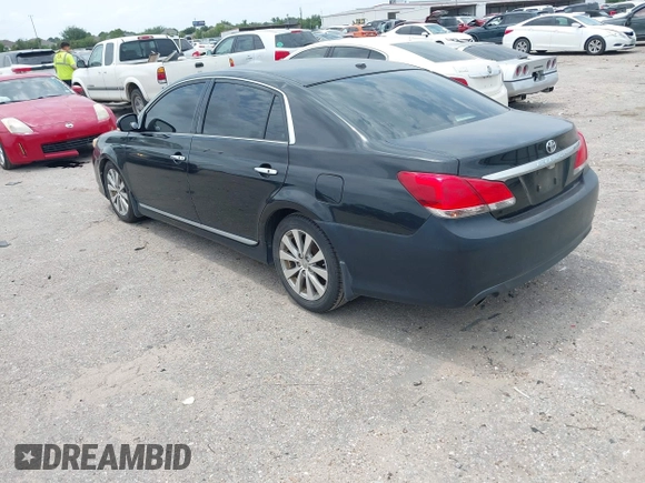 2011 Toyota Avalon with VIN 4T1BK3DB2BU378800, listed as a IAAI auction lot 42287068 with 182,122 mi miles and . Bid and sale history available at DreamBid. Image 3.