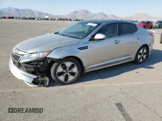 2013 Kia Optima Hybrid LX with VIN KNAGM4AD6D5057949, listed as a Copart auction lot 71191164 with 152,886 mi miles and Salvage Title. Bid and sale history available at carsss.com. Image 1.