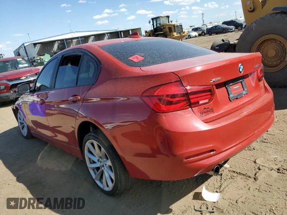 2016 BMW 3 Series 320i xDrive with VIN WBA8E5G55GNU20138, listed as a Copart auction lot 70131384 with 0 mi miles and Clean Title. Bid and sale history available at carsss.com. Image 2.