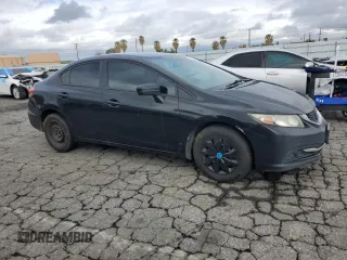 2015 Honda Civic Sedan LX with VIN 19XFB2E52FE109354, listed as a Copart auction lot 49101105 with 279,321 mi miles and Clean Title. Bid and sale history available at carsss.com. Image 4.