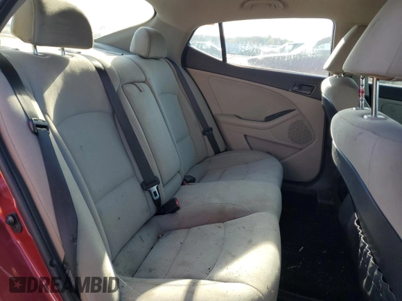 2014 Kia Optima LX with VIN 5XXGM4A76EG293866, listed as a Copart auction lot 50983745 with 120,525 mi miles and Clean Title. Bid and sale history available at carsss.com. Image 10.